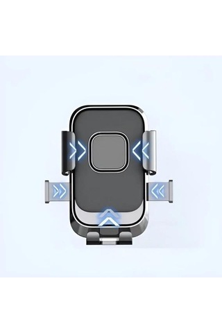 Motosiklet Telefon Tutucu Acl Ayna Bağlantılı Siyah