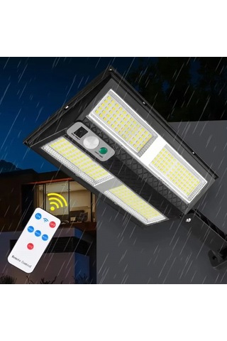 Hareket Sensörlü Ip65 Güneş Enerjili Led Spot Kumandalı 5324