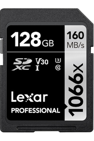 Lexar Professional 1066X LSD1066128G-BNNNG 128 GB SDXC UHS-I V30 U3 Hafıza Kartı