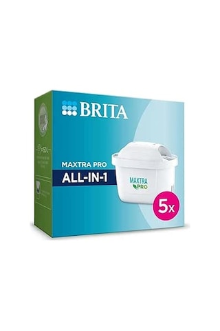 BRITA Maxtra Pro All-In-1 Yedek Su Arıtma Filtresi 5'li