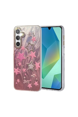 Samsung Uyumlu Galaxy A15 4g Uyumlu Kılıf Blade Aynalı Desenli Kapak - Desen 7 Renkli