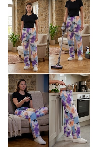 Wingetstar Cepsiz Mor Pijama