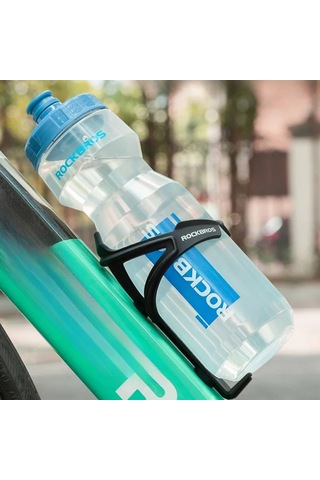 Rockbros Dcbt69Tb 750Ml Pp5 Su Şişesi Spor Bisiklet Sıkma Tipi Su Bardağı Bpa Içermez Fda Sertifikası Yok - Mavi