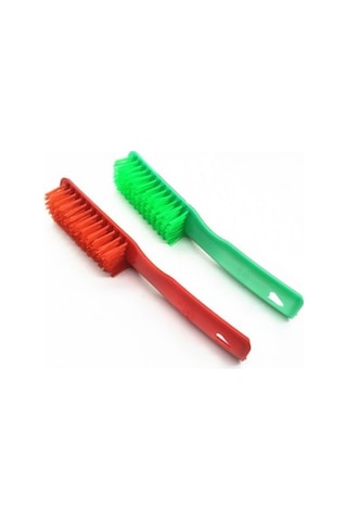 Askımo - Yeşil Kırmızı Çok Amaçlı Temizlik Fırçası 3’lü Set