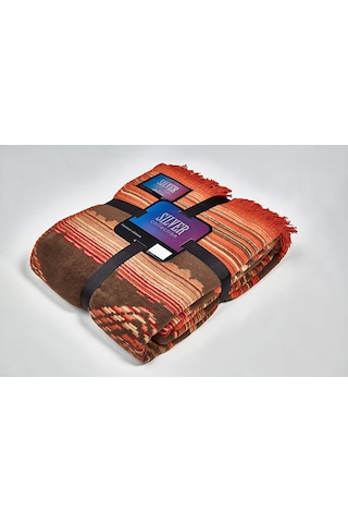 Aksu Silver Collection Çift Kişilik Pamuklu Battaniye Mayori