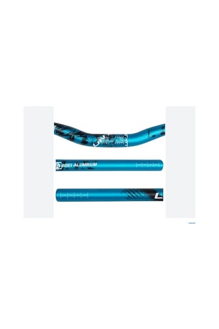 Bisiklet Lunje Gidon 780mm 31.8mm Mavi-siyah