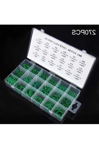 Tongxida 270 Adet Araba Oto Araç 18 Boyut Kiti, Klima Hnbr Conta O-ring Seti