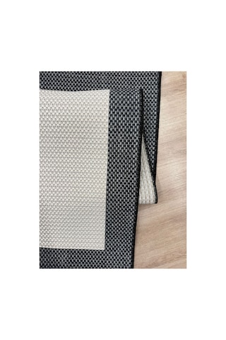Lüks Sisal Makine Dokuması 8mm Dokuma Tabanlı Mutfak Balkon Halısı Gri-siyah 832426808 Gri-siyah