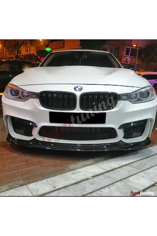 Bmw F30 M3 Ön Lip Abs Plastik Parlak Siyah
