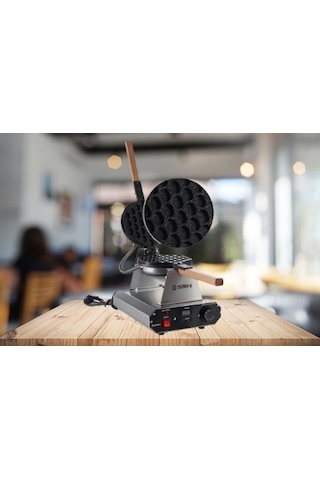 Smh Ticari 1450 W Bubble Waffle Makinesi