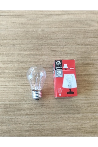 Ge Classic 25w E27 Duy Şeffaf Cam Akkor Klasik Ampul