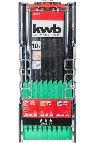 Kwb Dekupaj Testere Bıçak Seti 10 Parça