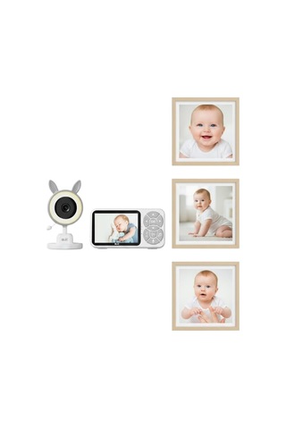 Gece Görüşlü Bebek Telsizi Besleme Hatırlatıcılı Lcd Ekran Yeni Nesil Genel