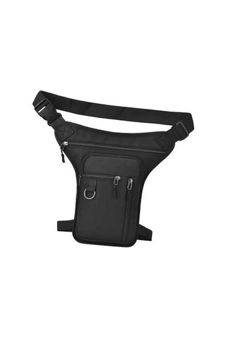 Pazly Erkekler Ve Kadınlar İçin Siyah Motosiklet Bırak Bacak Modeli Siyah