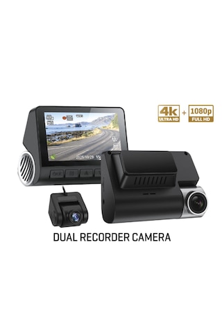 For-x X-30dvr Araç İçi Kamera Sistemi 4k+2k Araç Kayıt Kamerası
