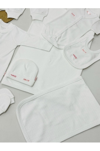 Bahar Bebe 11 Parca Hastane Cıkısı Ekru