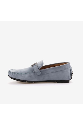 Mocassini Tokalı Erkek Loafer M584 Buz Suet