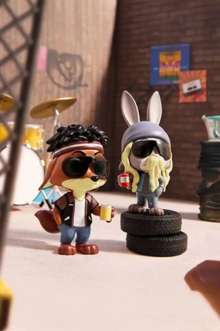 Mınıso Disney Lisanslı Zootropolis Partner Serisi Blind Box Sürpriz Figür