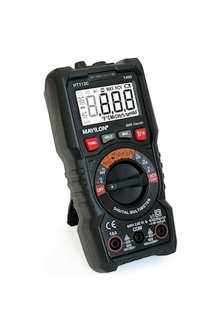 Mayilon HT113C Ekran Aydınlatmalı Dijital Profesyonel Multimetre