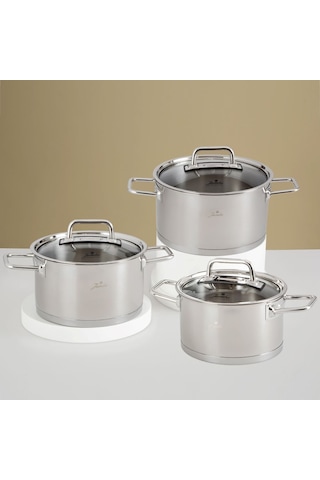 Jumbo Assos 6 Parça Midi Tencere Seti