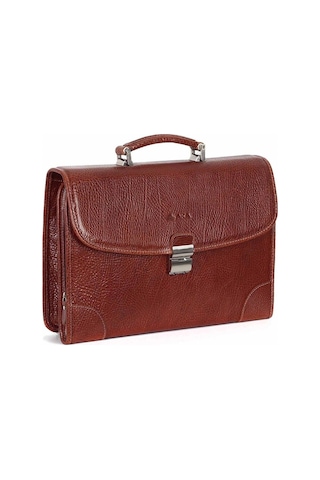 Deri Taba Evrak Çantası 255 63-133229 Siyah