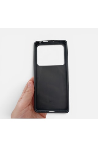 Xiaomi Redmi Note 13 Pro 4g  Kılıf Açık Siyah/füme