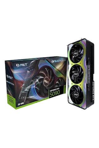 Palit Geforce RTX5090 NE75090019R5-GB2020G Gamerock 32 GB GDDR7 512 Bit Ekran Kartı