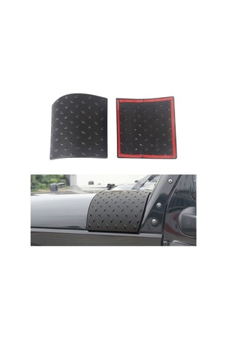 Wondernest Jeep Wrangler Jk 2007-2017 A Sütunu Sarma Açısı Kapağı - Araba Aksesuarı Diğer