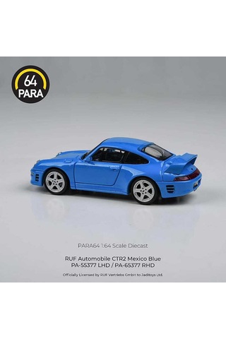 Para64 Porsche Ruf 1995 Ctr2 Mexico Blue Pa-55377 Çok Renkli