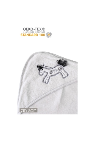 Anılsan Pamuk Bebek Kundak Havlusu - Sevimli At Desenli Yumuşak Bebek Havlusu Seçenekleri Yenidoğan