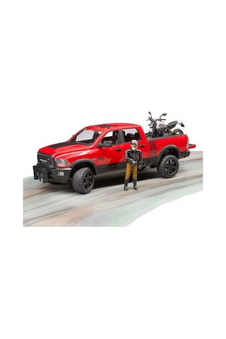 Bruder Ram 2500 Pickup, Ducatı Motor, Sürücü