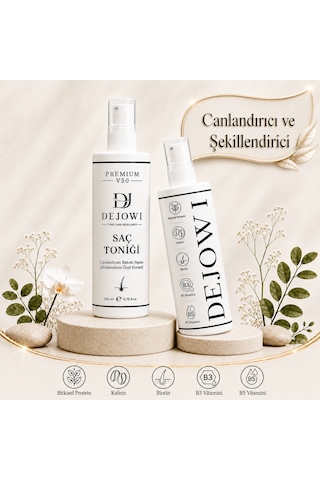 Dejowi V50 Premium Keratin Destekli Saç Ve Saç Derisi Toniği 200ml
