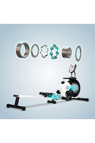 Asvıva Ra11 Beyaz Kürek Aleti Profesyonel Ve Katlanabilir Kü...