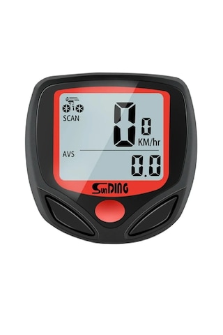 Bisiklet Hız Göstergesi Su Geçirmez Dijital Hız Ve Mesafe Ölçer
