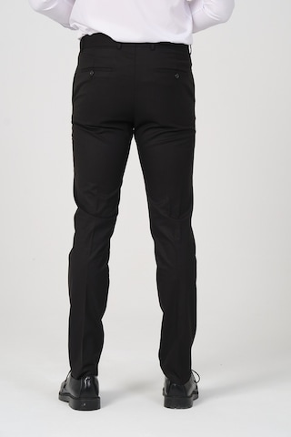Slim Fit Erkek Kumaş Pantolon Siyah