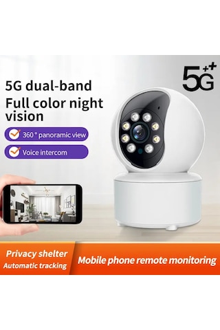 1080p Full Hd 5g Wi-fi Destekli Gece Görüşlü,hareket Algılamalı K