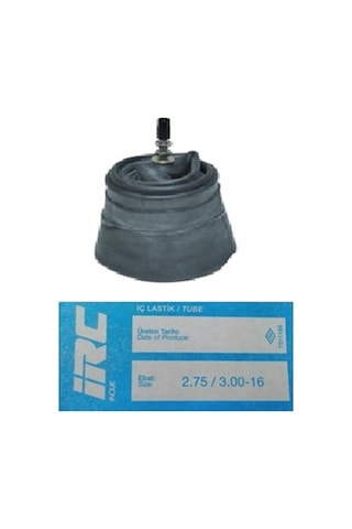 Irc 2.75/3.00-16 İç Lastik Dik Sibop