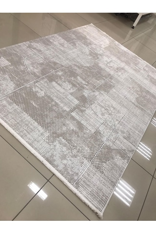 Merinos Halı Ritim 73339 071 Serisi Salon Oturma Yatak Odası Halısı Kahverengi - Bej