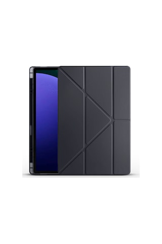 Teleplus Samsung Galaxy Uyumlu Tab S10 Ultra Sm-x926b Kılıf Trifolding Smart Katlanabilir Standlı Kapak Kapaklı Kılıf