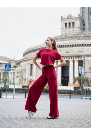 Lismina Bordo Yoga Tayt Pantolonu