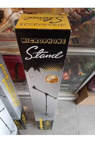 Mikrofon Standı Ayaklığı + D-sound Dinamic Mikrofon + Mic Kablosu Seti