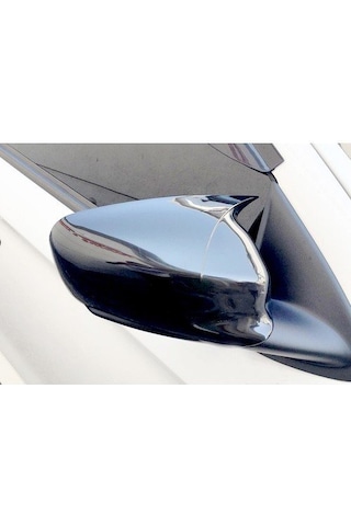 Citroen C - elysee 2013 - 2022 Batman Yarasa Ayna Kapağı parlak Siya