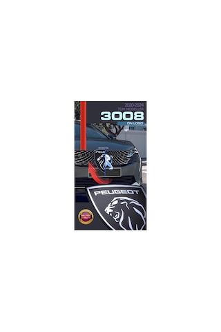 Peugeot Yeni Aslan 3d Kabartmalı Logo Ön Izgara 2008 5008 3008 2