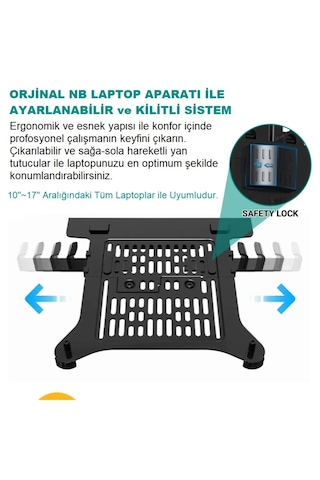 Nb North Bayou Fp-2 Vesa Montaj Laptop Standı