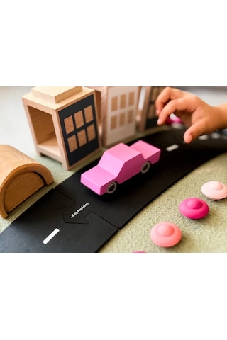 Waytoplay - Back & Forth Car - Pink - Araba - Pembe