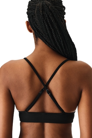 Penti Siyah Montana Push Up Destekli Bralet Bikini Üstü