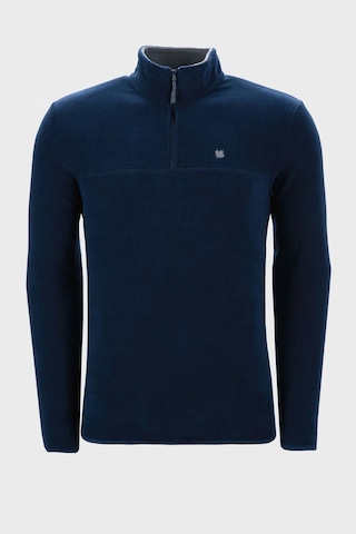 Buratti Slim Fit Anti-Pilling Tüylenme Yapmayan Bato Yaka Kışlık Şardonlu Erkek Polar 5906001 Lacivert