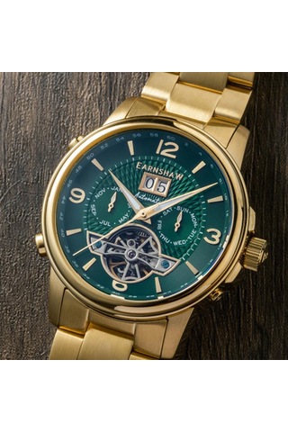 Earnshaw Es-8177-88 Erkek Kol Saati Altın