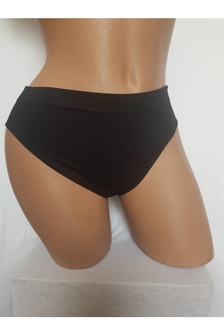 Yeni Inci S20 - 3 Adet Kadın Klasik Slip Külot Beyaz - Siyah