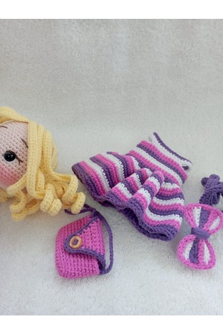 Amigurumi Sıla Bebek 02 - Çok Renkli